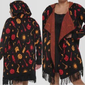 Disney Hocus Pocus Dani Cardigan Halloween Witch Spooky Size Small